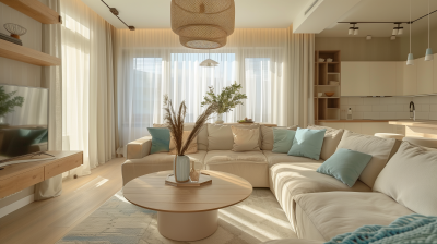 Fully Furnished Natural Color Interior