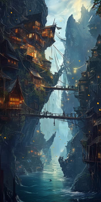 Fantasy Pirate Port