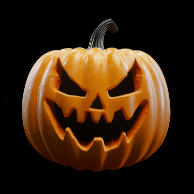 3D Halloween Pumpkin