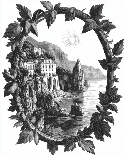 Monastero Santa Rosa Illustration