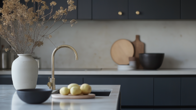 Beautifully Styled Kitchen Close-Up