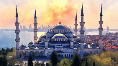 Blue Mosque of Ottoman Empire