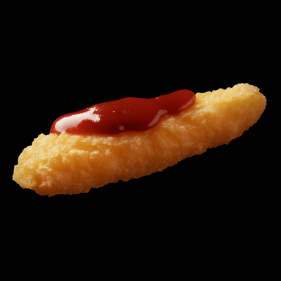 Fish Finger with Ketchup