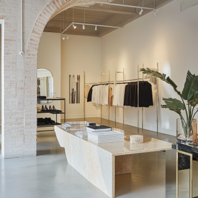 Modern Chic Store Interior