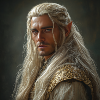 Regal Elf Portrait