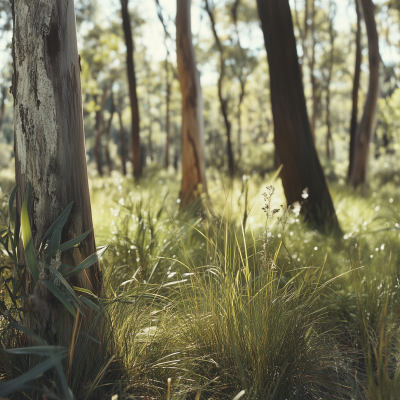 Australian Undergrowth Close-up