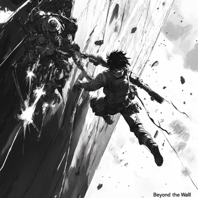 Dynamic Black and White Manga