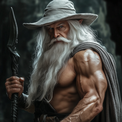 Swole Gandalf the White