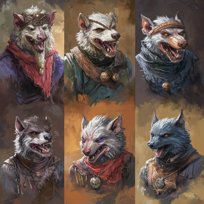 Gnoll Portraits Collection