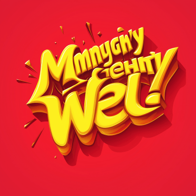 McMighty Meal Typography Design