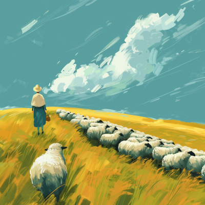 Gathering Sheep