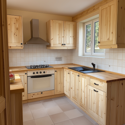 Solid Pine Kitchen