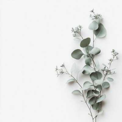 Minimalist Eucalyptus Composition