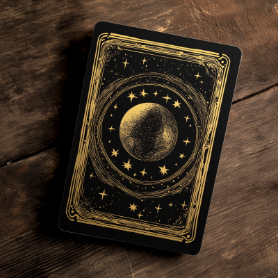Starry Night Card Design