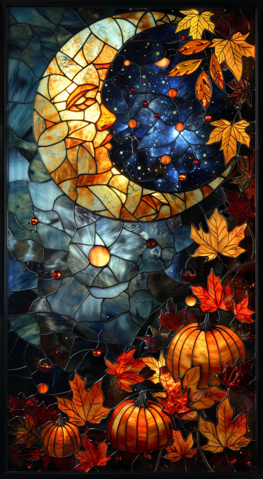 Stained Glass Fantasy Artwork