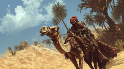 Arab Zombie Riding Camel