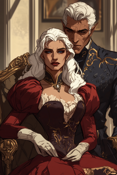 Elven Royal Family Portrait