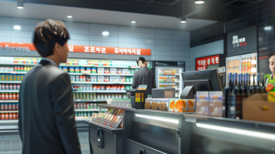 Inside a Modern Korean Convenience Store