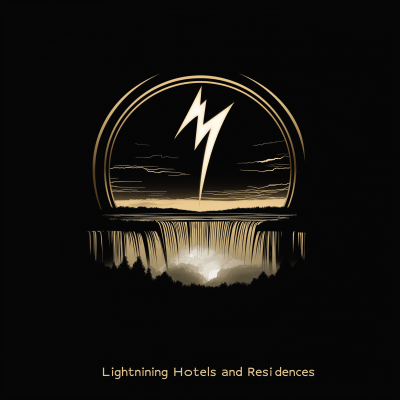 Lightning Hotels and Residences Logo Design