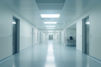 Maintenance Room in Modern Hospital