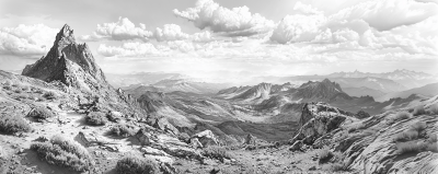 Matterhorn Peak in Sierra Nevada