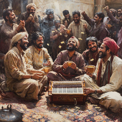 Qawwals Mehfil Celebration