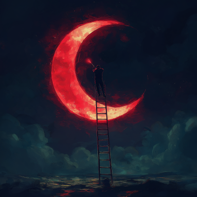 Painting the Moon