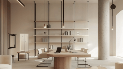 Minimalist Modern Office Interior