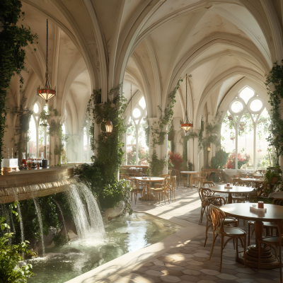 Rivendell-inspired Cafe Bar