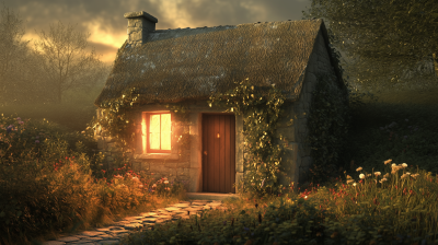 Warm and Inviting Irish Cottage