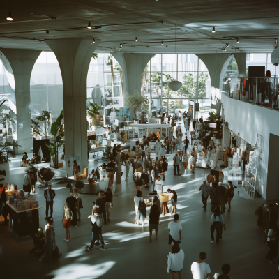 Pacific Design Center Interior