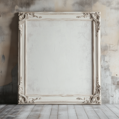 Victorian Style Wooden Frame