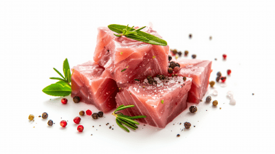 Shiny Boiled Tuna Meat