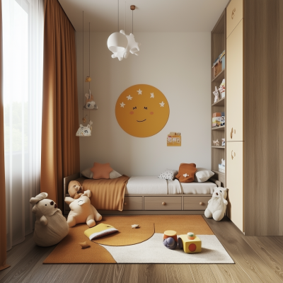 Minimal Childroom Decor