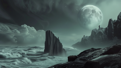 Dark Surrealism Landscape