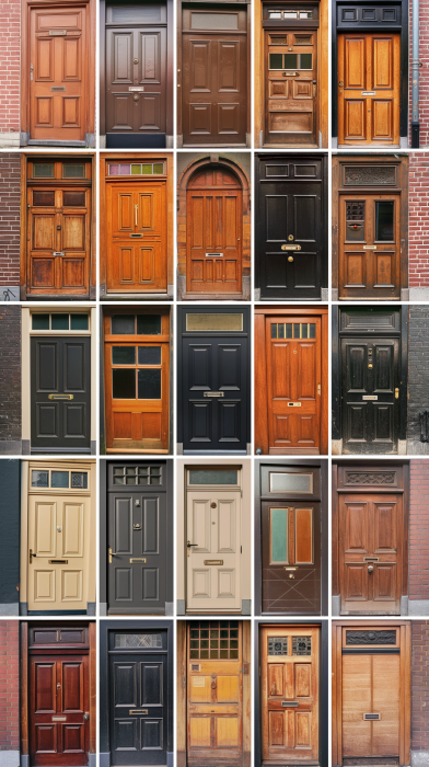 Dutch Frontdoors Collage