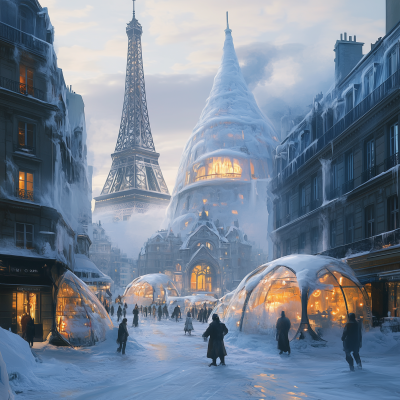 Frozen Paris