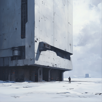 Sci-Fi Snowfield