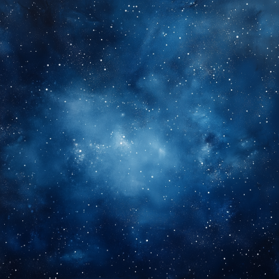 Blue Starry Sky Background