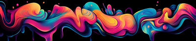 Psychedelic Bass Music Banner