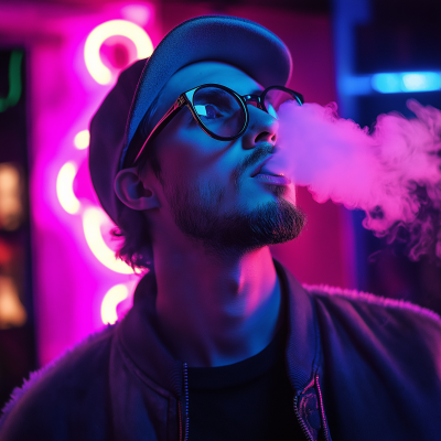 Neon Vaping