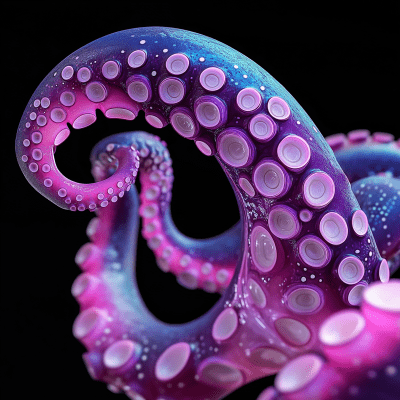 Neon Fantasy Tentacle