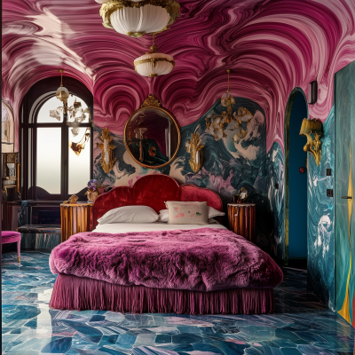 Maximalist bedroom