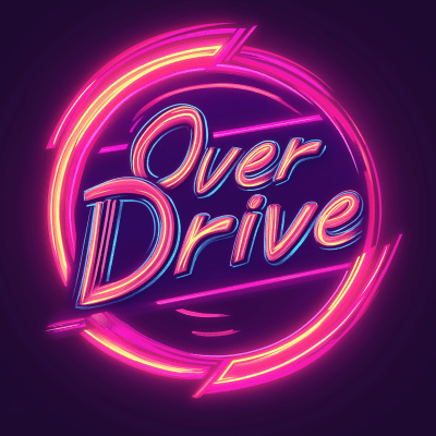 OverDrive Band Logo Design