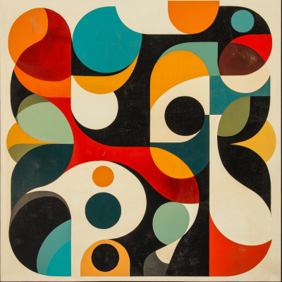 Vintage Abstract Shapes