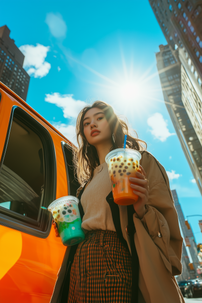 Japanese Model in New York City