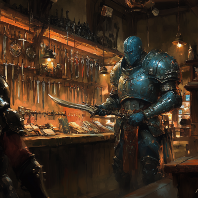 Fantasy Weapons and Armor Shop