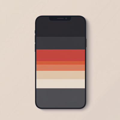 Abstract Minimalist Striped Wallpaper