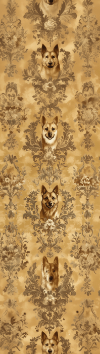 Baroque Dog Wallpaper