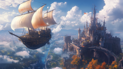 Fantasy Airship Adventure